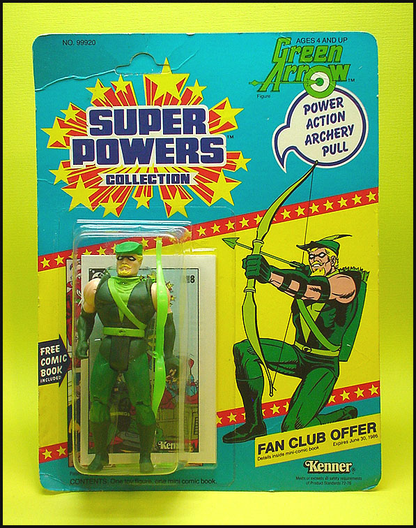 Image result for super powers green arrow action figure